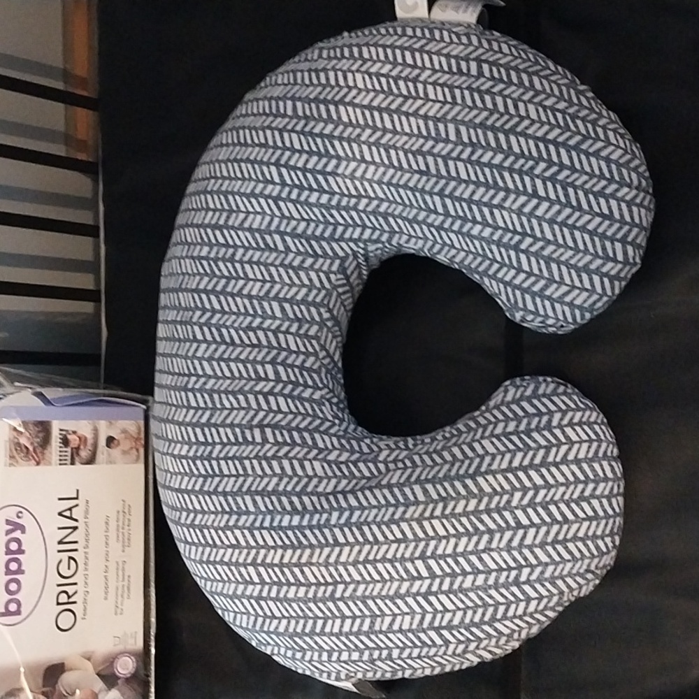 Boppy Pillow for Nursing, Tummy Time and Sitting